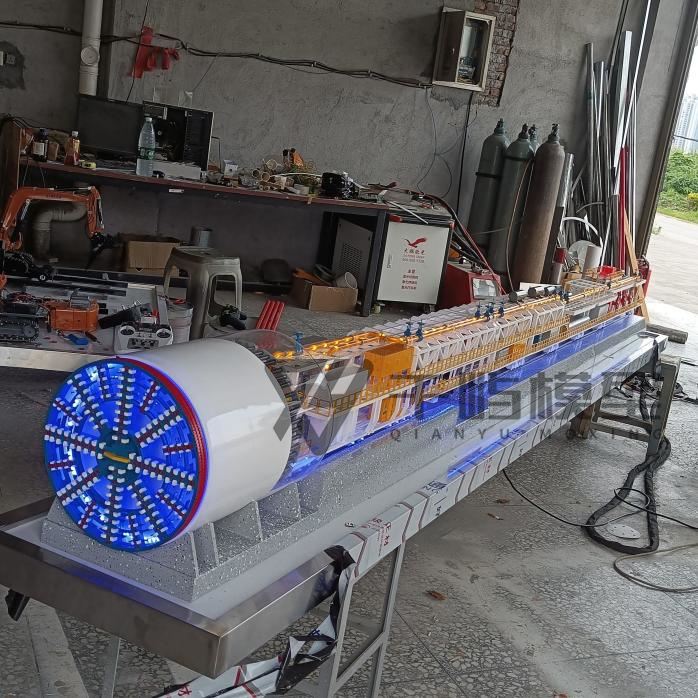 盾构机仿真模型