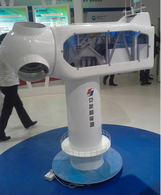 风力发电机舱模型