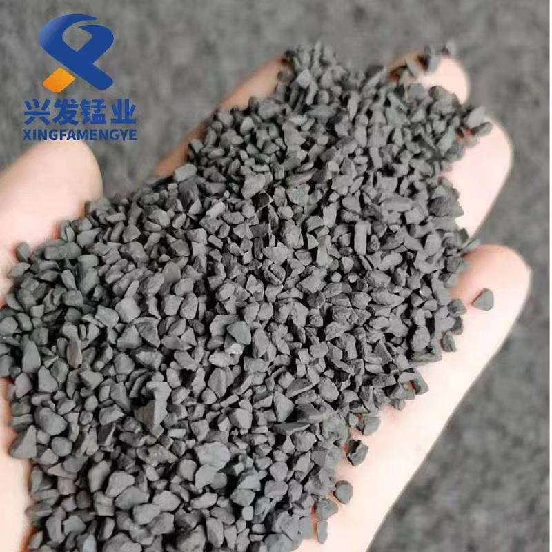 源头厂家供应地下水处理0.6-8mm锰砂滤料