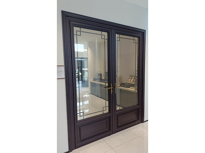 80斷橋門低軌仿古類推拉門