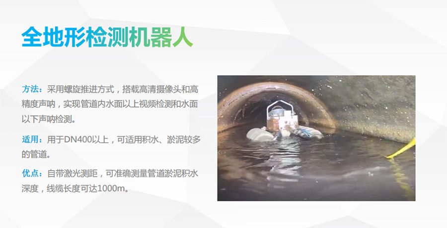 全地形检测机器人