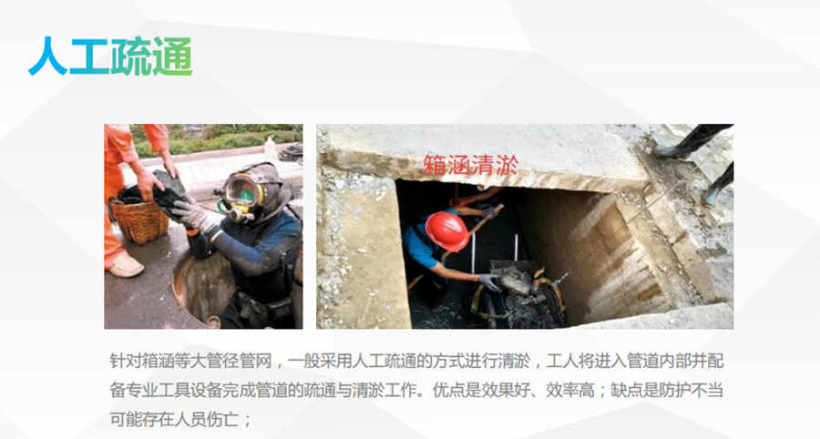 人工疏通