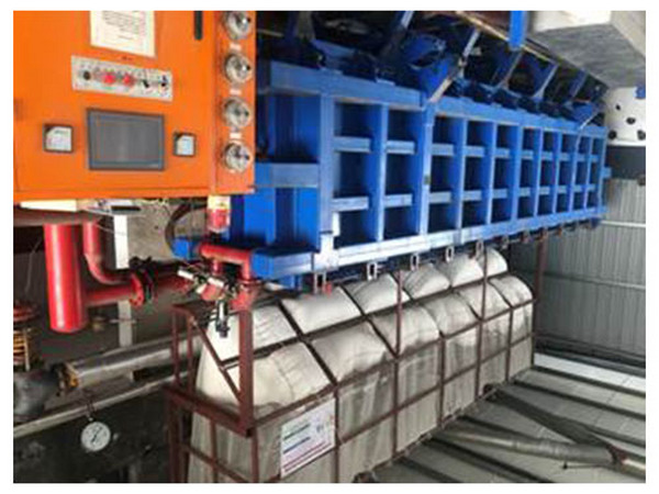 6米板材成型机（生产各种密度的6080*1220*620mm泡沫板材）