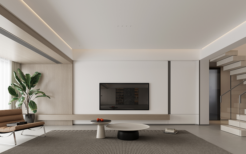 保利张总一楼电视背景墙001