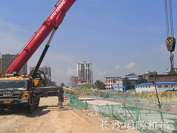 中交管廊项目吊装管廊