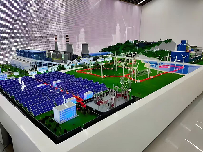 综合发电厂模型