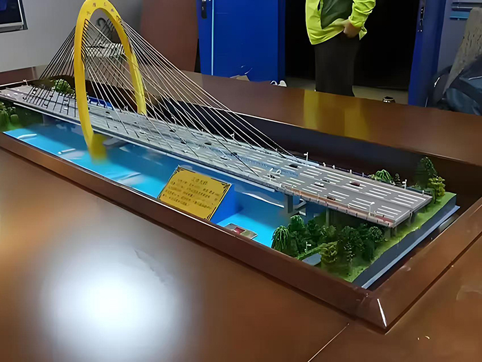 韶关江湾大桥模型