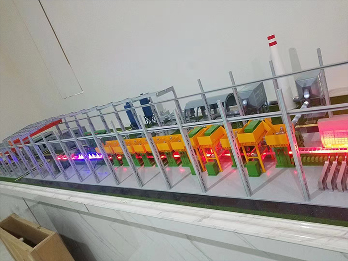 轧钢工艺装置模型