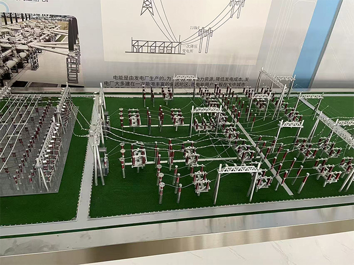110KV变电站模型
