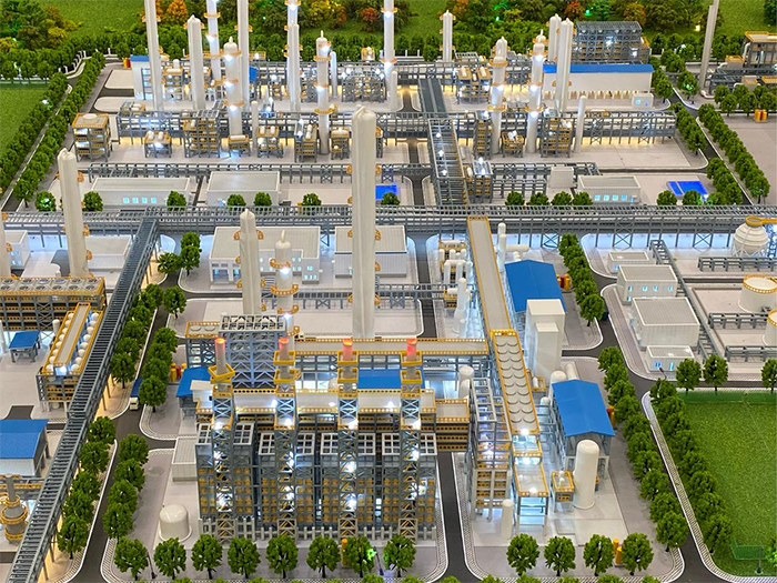 聚乙烯装置演示模型