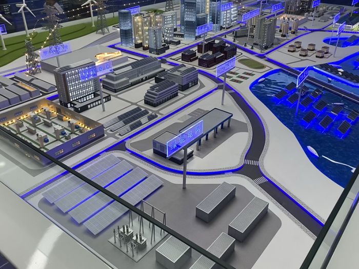 风力发电蓄能供电模型