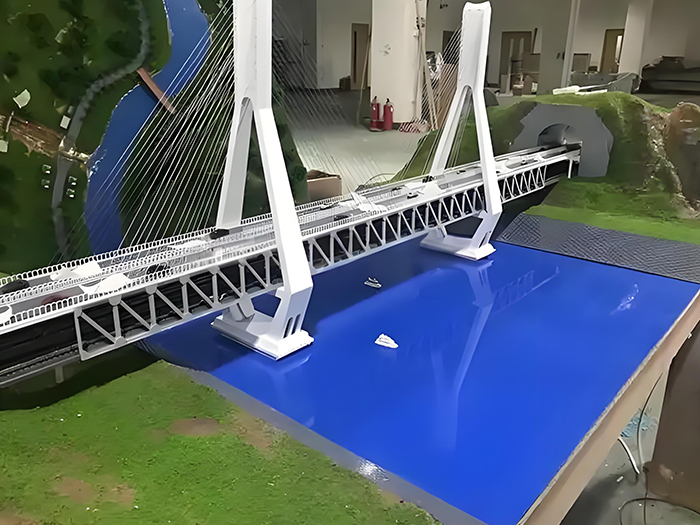 长江大桥模型