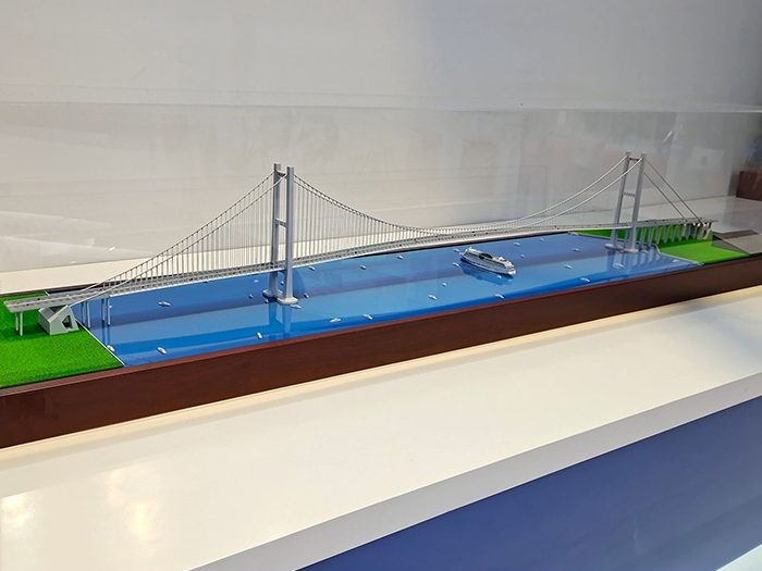 南沙大桥模型
