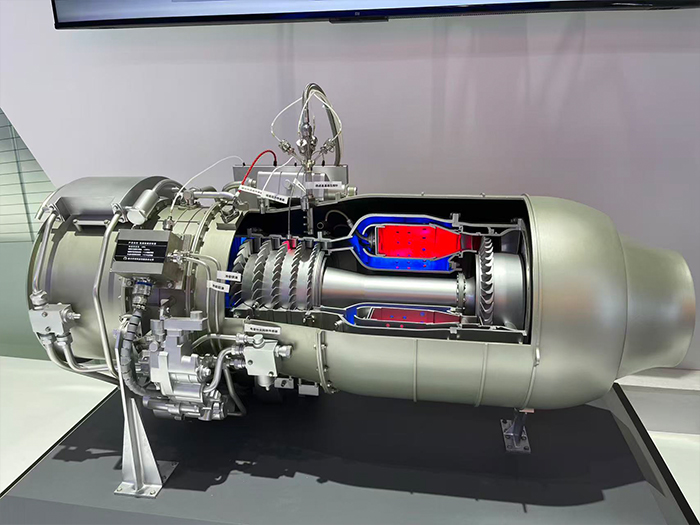 小涵道涡扇发动机模型