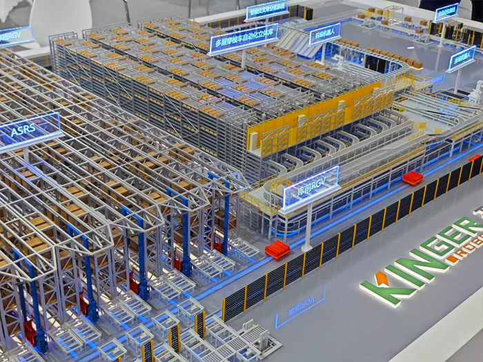 自动化立体仓库模型