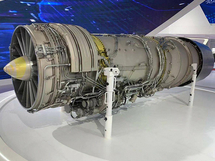 涡扇-10发动机模型