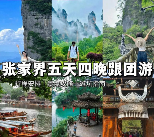 到张家界旅游5日跟团游，张家界国际旅行社建议收藏这份超实用省钱攻略！