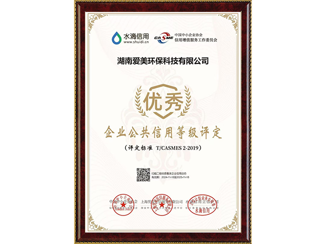 企业信用等级评定