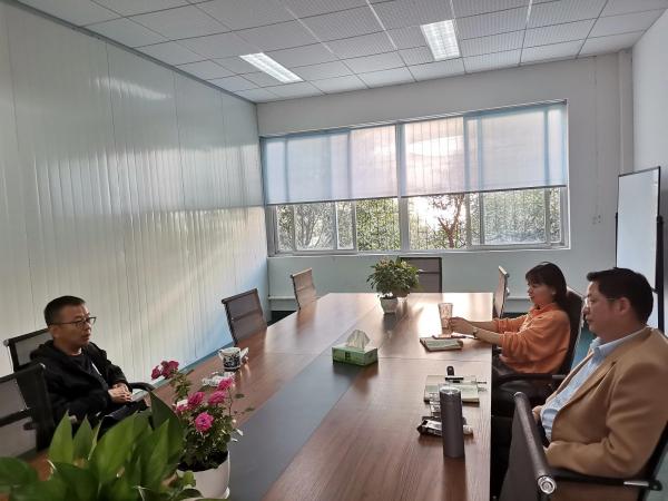 辽宁某供应商来我公司交流