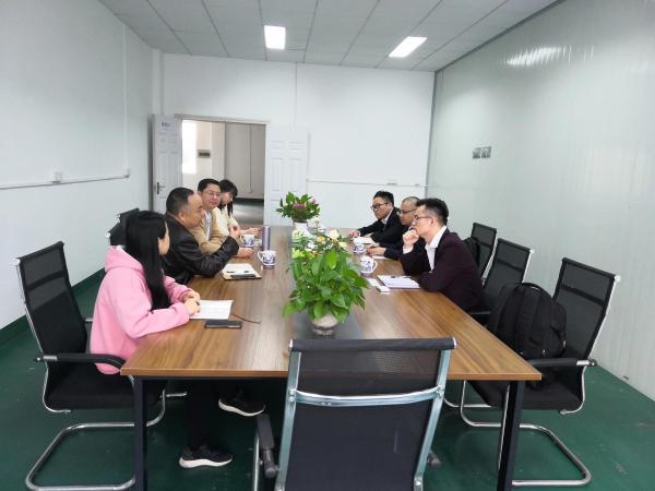 宁波某上市公司来我公司考察工作