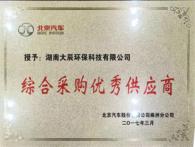 综合采购优秀供应商