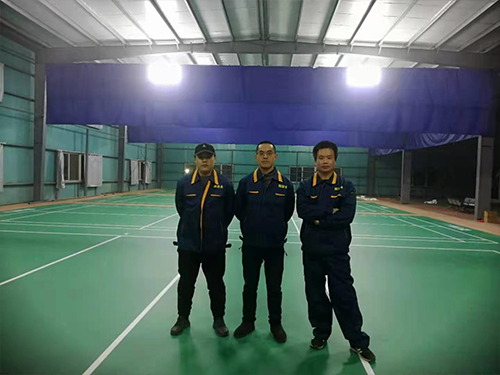 羽毛球馆木地板