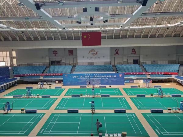 羽毛球运动地板案例