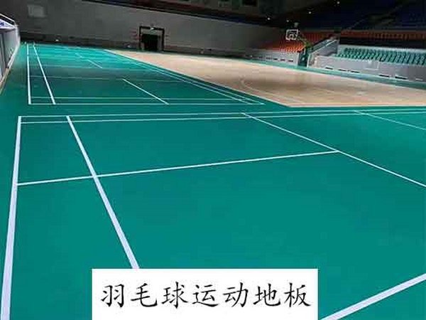 羽毛球运动地板