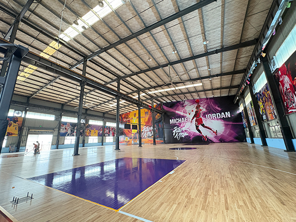 篮球馆木地板案例