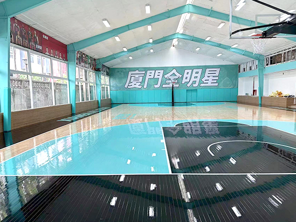 篮球馆木地板案例