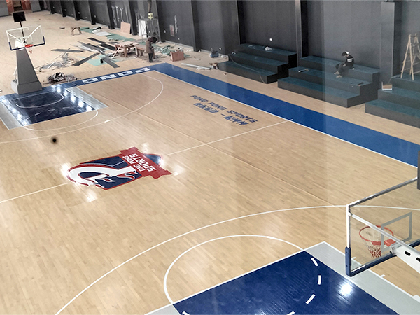 篮球馆木地板案例