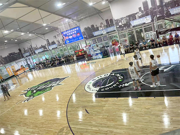 篮球馆木地板案例