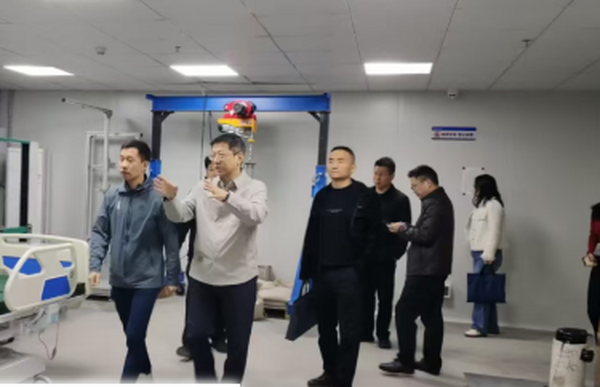 长沙市场监管局宋小军副局长莅临新领航检测考察调研