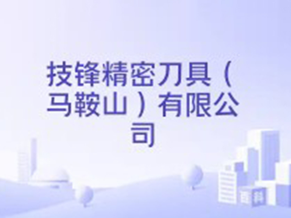 10.技锋精密刀具（马鞍山）有限公司