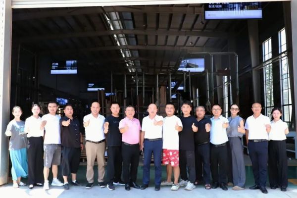 会长曹泽云带队考察浏阳镇头环保科技示范园