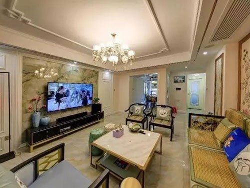 金陽新城B棟黃總新中式風(fēng)格