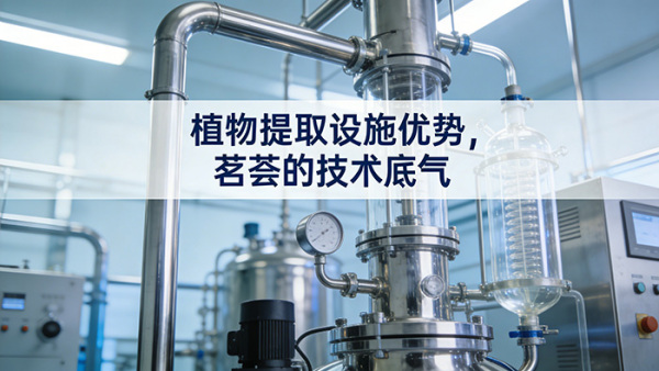 植物提取设施优势，茗荟的技术底气