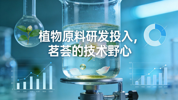 植物原料研发投入，茗荟的技术野心