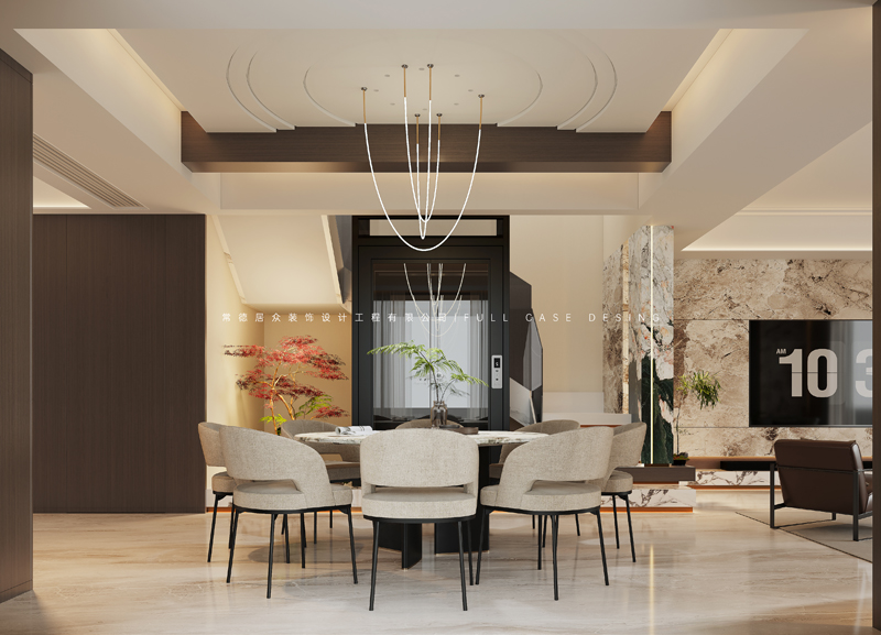 客餐厅_餐厅楼梯