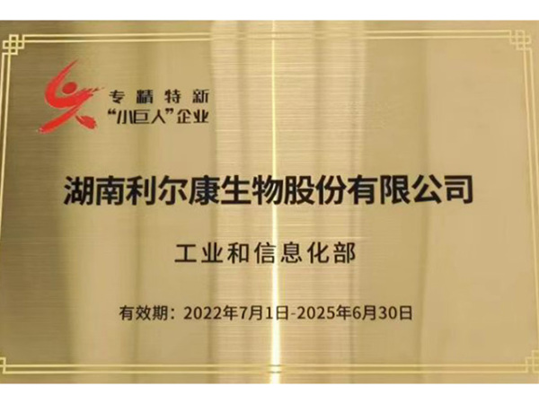 专精特新“小巨人”企业