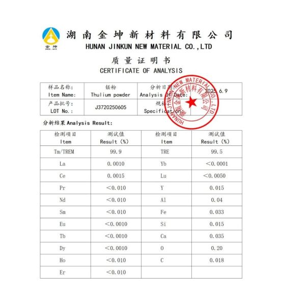 铥粉