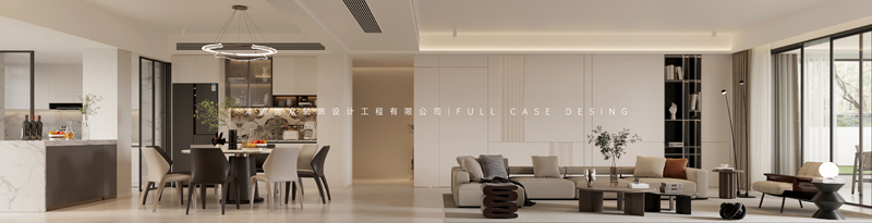 客餐厅沙发背景大角度