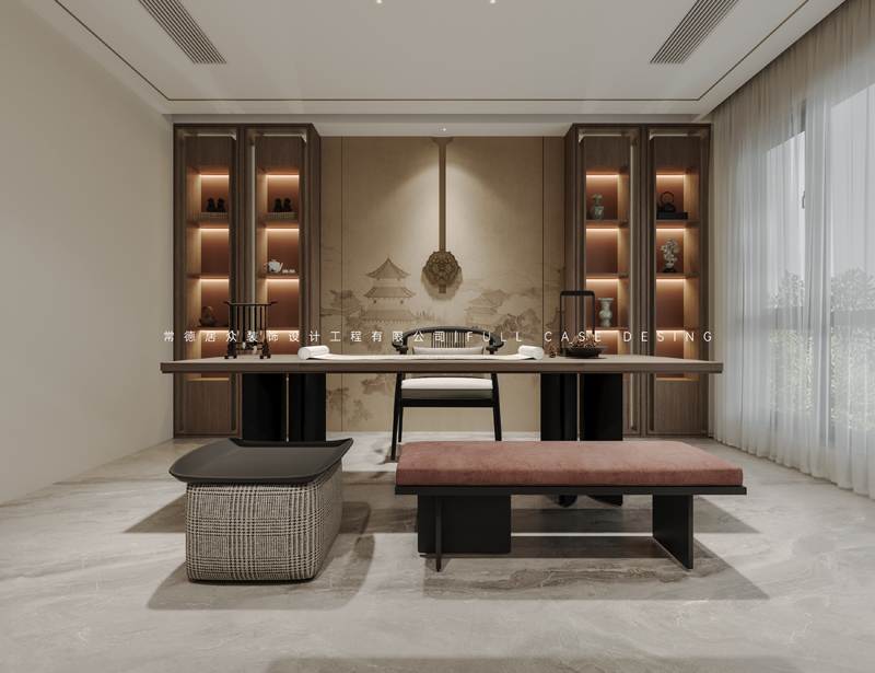 1-4.4一楼【书房】互动式灯光混合0000