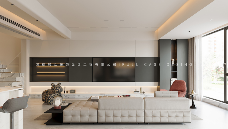 柳湖印陈总客餐厅_电视背景墙001.0000