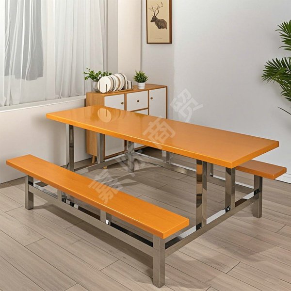 8人位拆裝長條凳櫸木