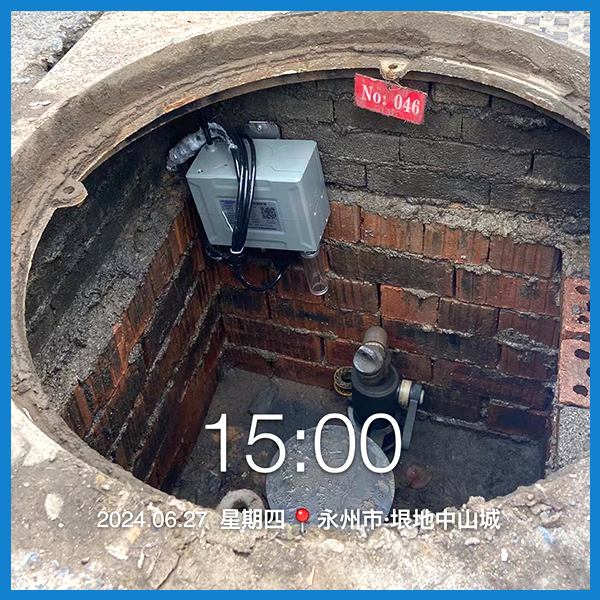 可燃气体探测终端现场安装照片3