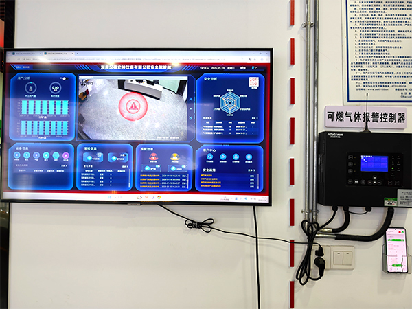 户内燃气安全终端报警（平台及手机警示）