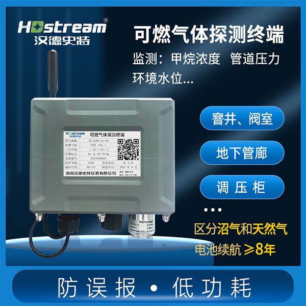 阀井可燃气体探测终端