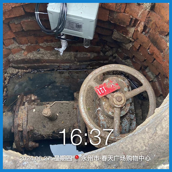 可燃气体探测终端现场安装照片