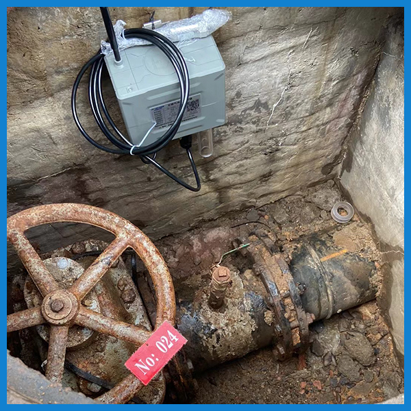 可燃气体探测终端现场安装照片